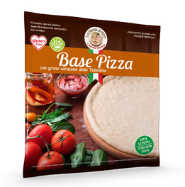 Extra-thin dough gluten-free pizza bases